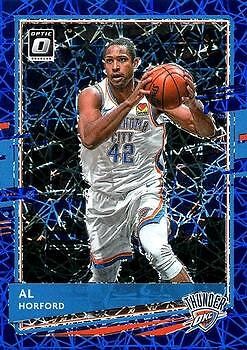 Al Horford 2020-21 Donruss Optic - Blue Velocity #22 - Oklahoma City Thunder