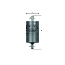 Kraftstofffilter für Opel Manta A 58 B 53 Monterey M92 M98 Monza 22 | 23833105