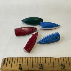 1980's Galoob Micro Machines Lot Of 5 Coast Guard Marine Cutter Speed Boat **