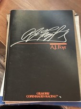 1988 A. J. Foyt Racing Team Media Guide Indy ...