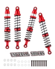 90mm Universal Shock Absorber Upgrades Part for 1/10 RC Scale Cars,Aluminum A...
