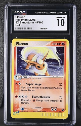 Flareon graded CGC 10 for sale on eBay