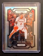 2024 Prizm Draft Picks Kel'el Ware #24 Silver Prizm RC Miami Heat 