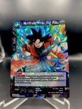 Deadly Defender Son Goku BT5-113 R Dragon Ball Super CCG Anime Trading Card