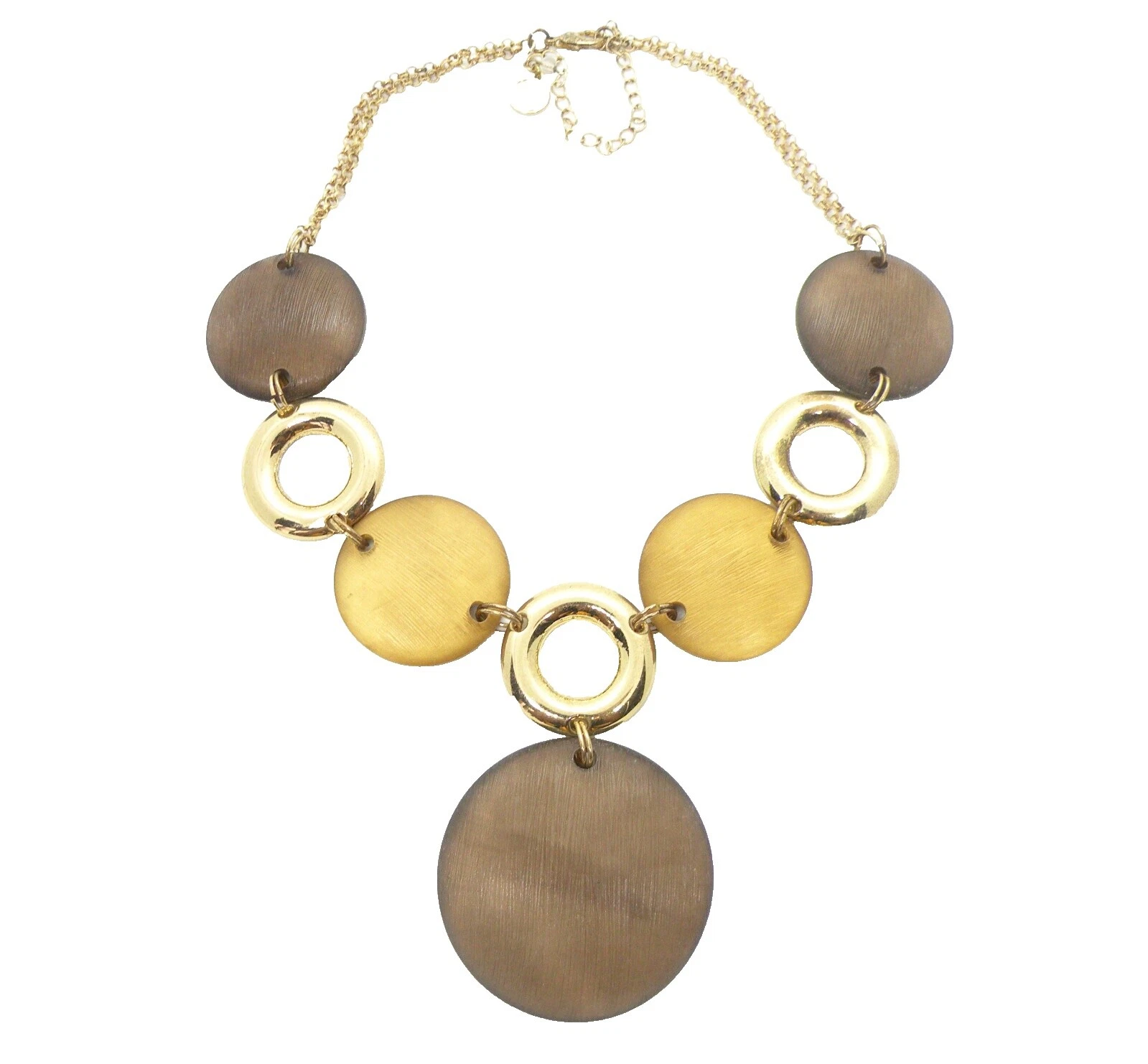 Declaración de resina BaubleBar Moda Collares y Colgantes