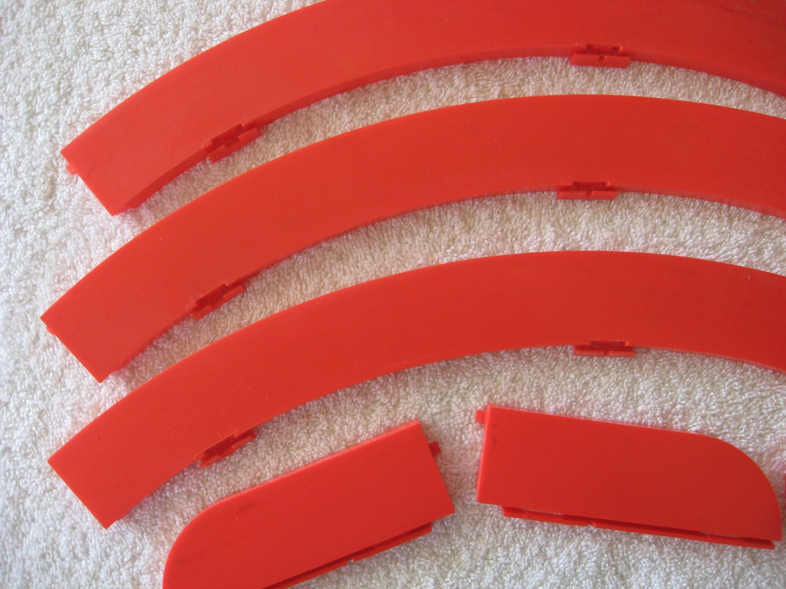 Vintage Tyco Slot Car Track Aprons And Guard Rails Good Taps eBay