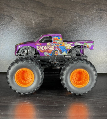 Hot Wheels Monster Jam Bad News Travels Fast 1:64 Diecast
