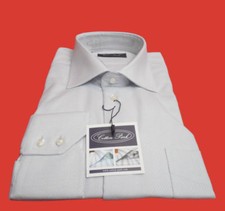 EXQUISITE FRENCH MADE FORMAL MEN'S DRESS SHIRT BY COTTON PARK