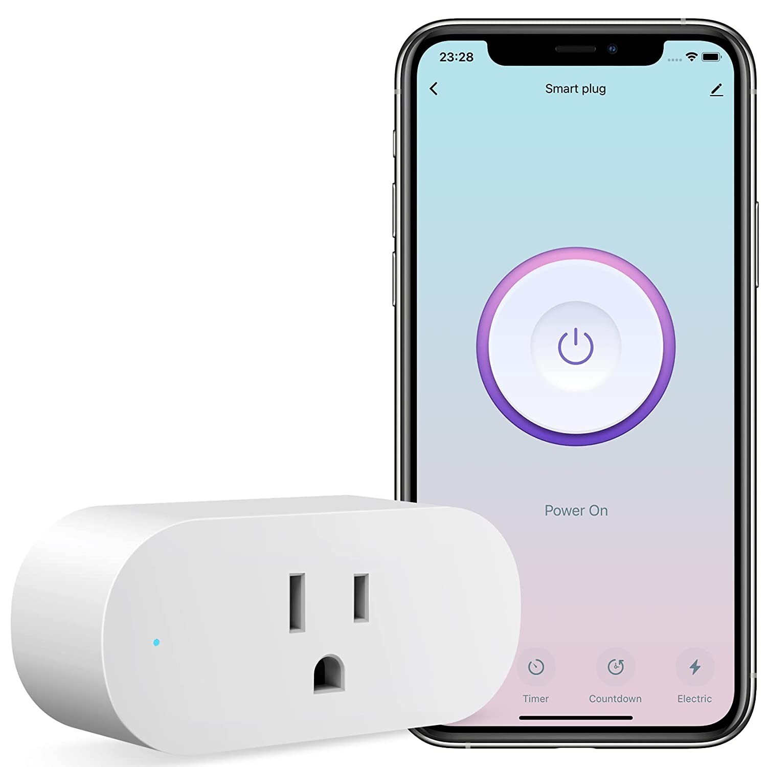 Smart Plug 16A 2.4GHz WI-FI Alexa & Google Assistant Compatible - 1 Pack-image