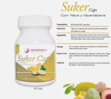 Ismerely My suker caps Pack 1, 60 capsulas  higado, pancrea, vesicula