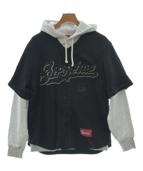Sweat à capuche gris Supreme S/S 2200495449010