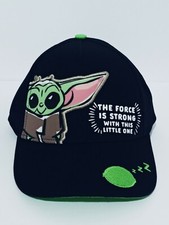 Baby Yoda Star Wars The Mandalorian Disney Gift Kids Hat Baseball Cap Snapback