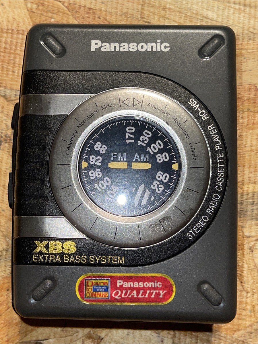 極美品DE可動品】Panasonic カセット プレーヤー RQ-V65 【公式通販】
