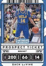 2020-21 Panini Contenders Draft Picks - Zach LaVine #25 Prospect Ticket