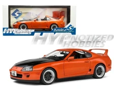 SOLIDO 1:18 1993 TOYOTA SUPRA MK4 (A80) DIE-CAST STREETFIGHTER  ORANGE S1807605