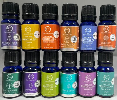 BCL 100% Pure Essential Oil Blend, 0.34 oz. - CHOOSE SCENT!