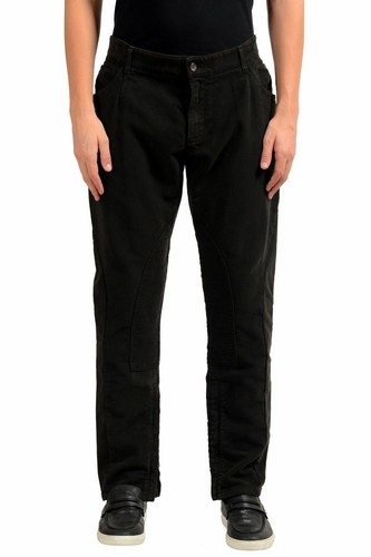 Dolce \u0026 Gabbana Uomo Marrone Zip Pantaloni Casual Taglia 28 30 32 34 36 |  eBay