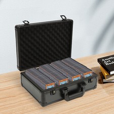 Aluminum Frame Storage Box Case Travel Holder 17in Graded Coin Collection Case