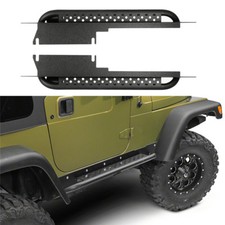 Fit 97-06 Jeep Wrangler Tj Side Step Armor Rock Slider Running Board Nerf Bar