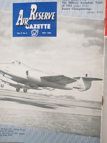 AIR RESERVE GAZETTE 12 Hefte Selten! KOMPLETTES JAHR 1948 Wasserflugzeuge, Flying Wing - Bild 6 von 8