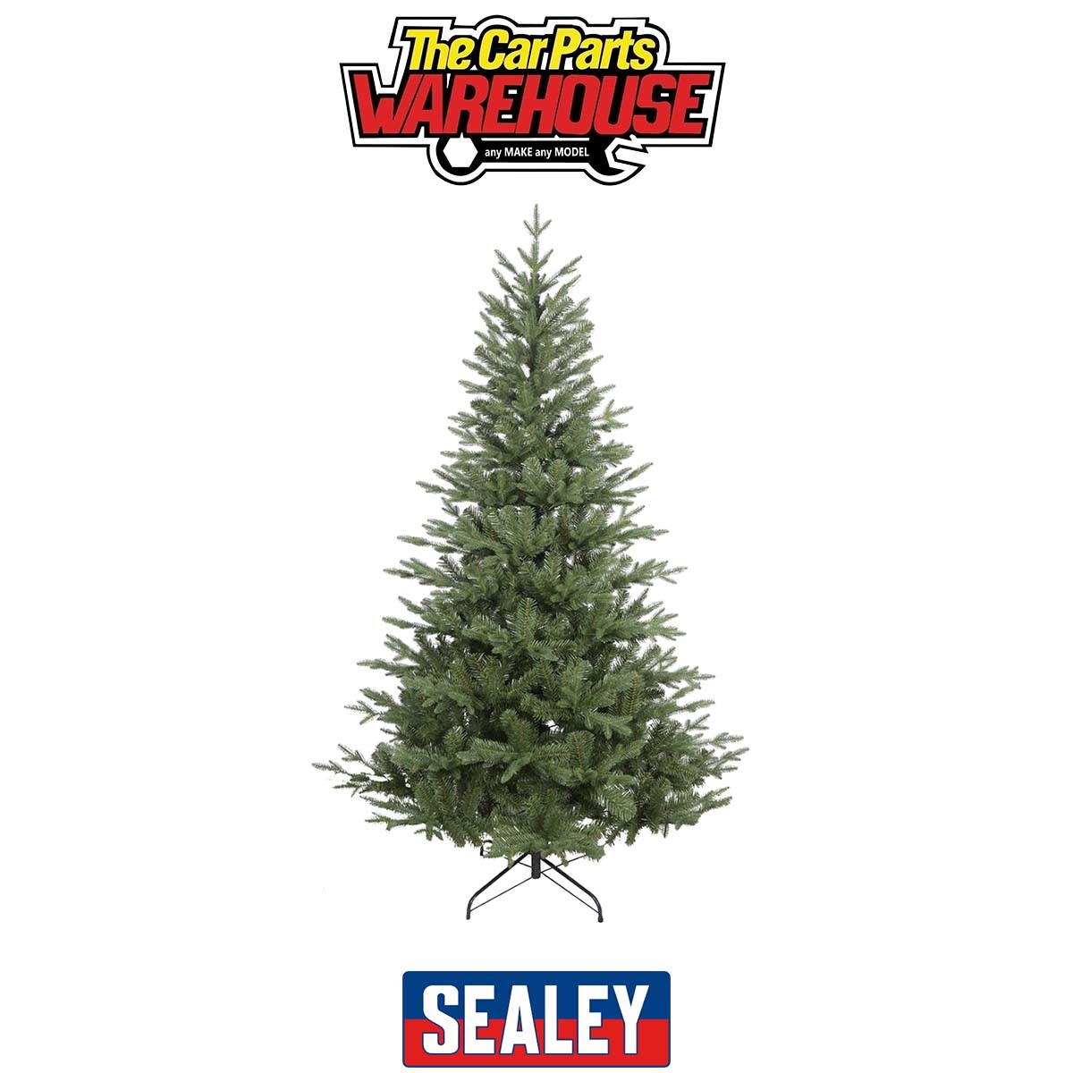 Sealey DH44 Dellonda Artificial Hinged Christmas Tree 5ft(150cm)