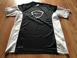 nike trikot schwarz weiß