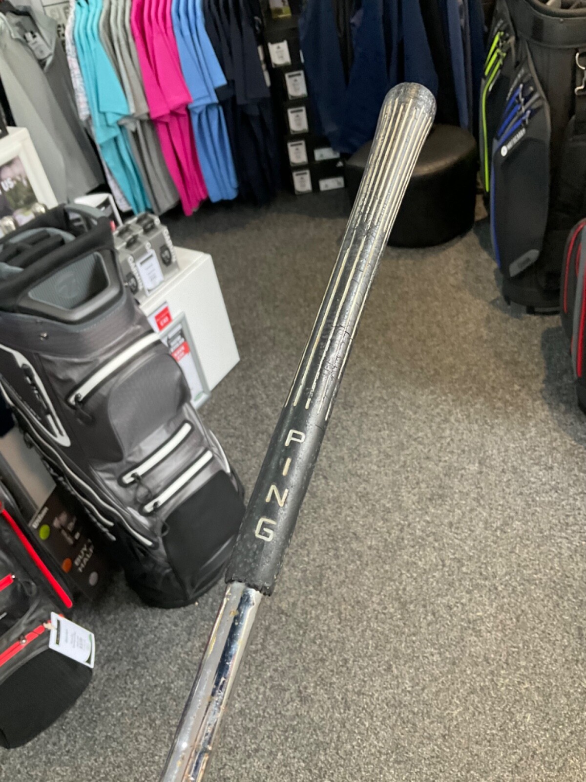 Ping Eye 2 7 Iron Square Grooves Ping ZZ Lite Steel shaft eBay