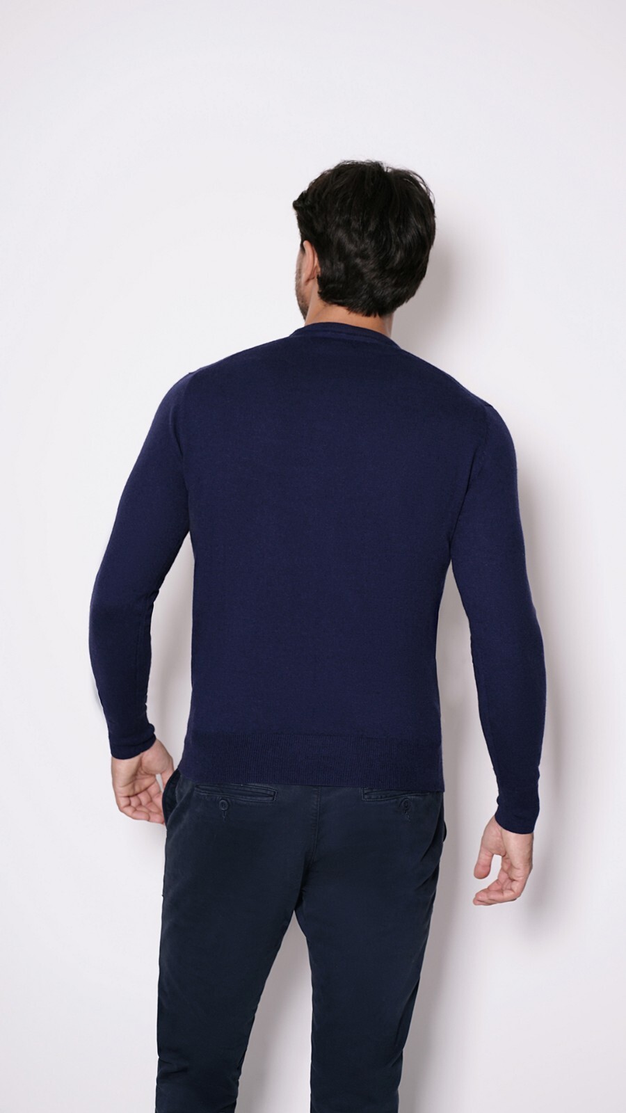 Maglione Uomo In Pura Lana Alpaca - Elegante E Super Morbido Per Autunno E Inverno