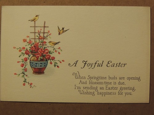 Choose One Vintage Easter Post Card, 13 Different Scenes of Chicks and Birds - Picture 8 of 13