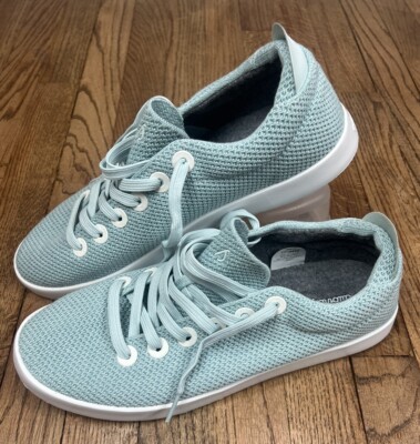 New Allbirds Men's US 12 Tree Piper Knit Lace-Up Sneakers Dreamy Green
