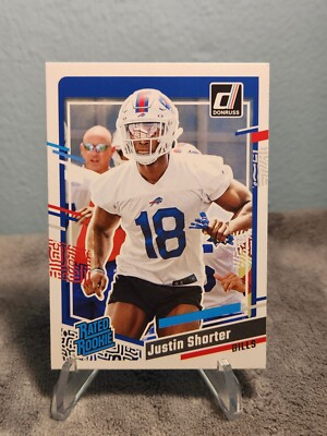 2023 Panini Donruss - Rated Rookie #310 Justin Shorter (RC) - Buffalo Bills 