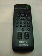 GENUINE SONY SYSTEM AUDIO RM-AMU009 REMOTE CONTROL