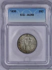 1930 Standing Liberty Quarter 25c ICG AU58