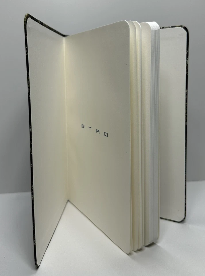 ETRO Dark Green Paisley Notebook Journal - Image 4 of 4