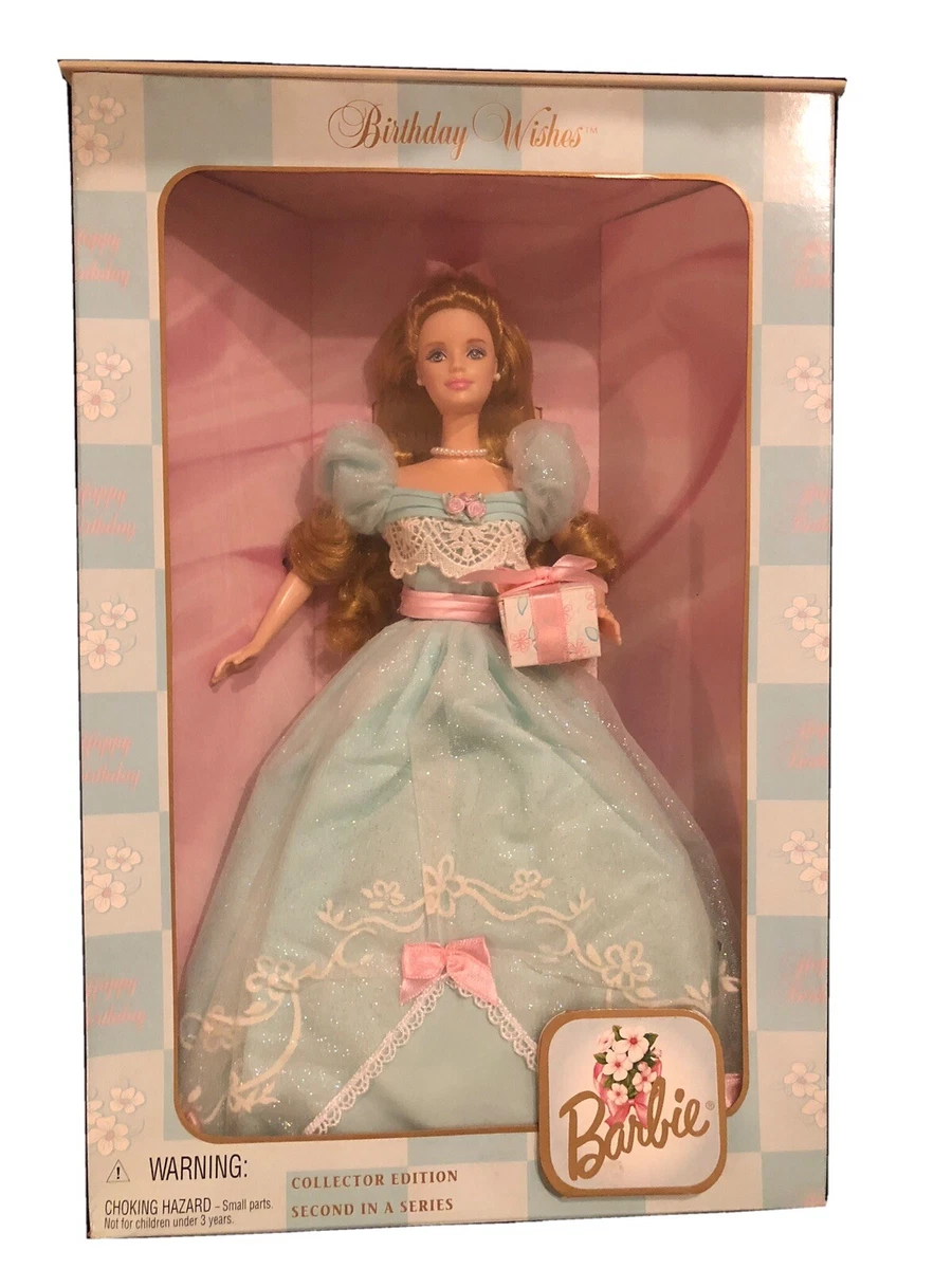 Birthday wishes barbie collector edition second in a series hotsell