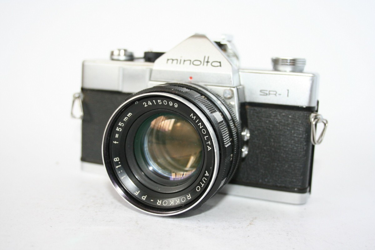［美品］ミノルタ minolta SR-1 ROKKOR-PF 55mm 1.8 e191e0035a8f8b42f30c11e54e69e9