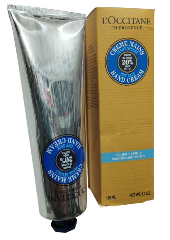 L'occitane crema mani idratante nutriente protettiva burro di karitè e omega 6
