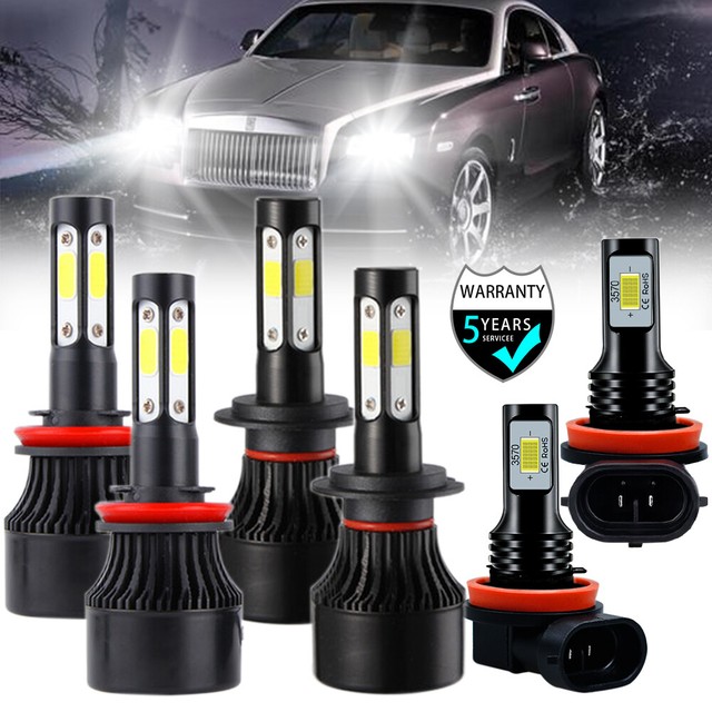 For Honda Odyssey 20112020 Combo LED Headlight High Low Beam Fog Light