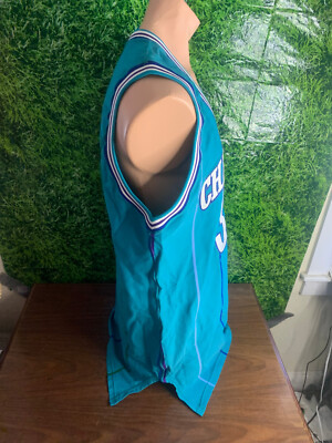 1990-91 Charlotte Hornets Basketball #33 Kevin Lynch Game Jersey