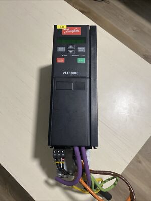 [Used] Danfoss Model VLT 2800 Variable Speed Inverter Drive P/N: 195N0073