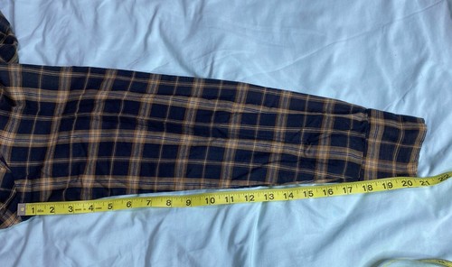 Vtg Chess King Western Pearl Snap Long Sleeve Plaid Cowboy Shirt Sz L USA Unique - Picture 9 of 11