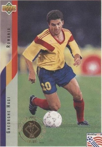 MINT Romania 1998 Medium WC Adidas Jersey Shirt Vintage Gheorghe