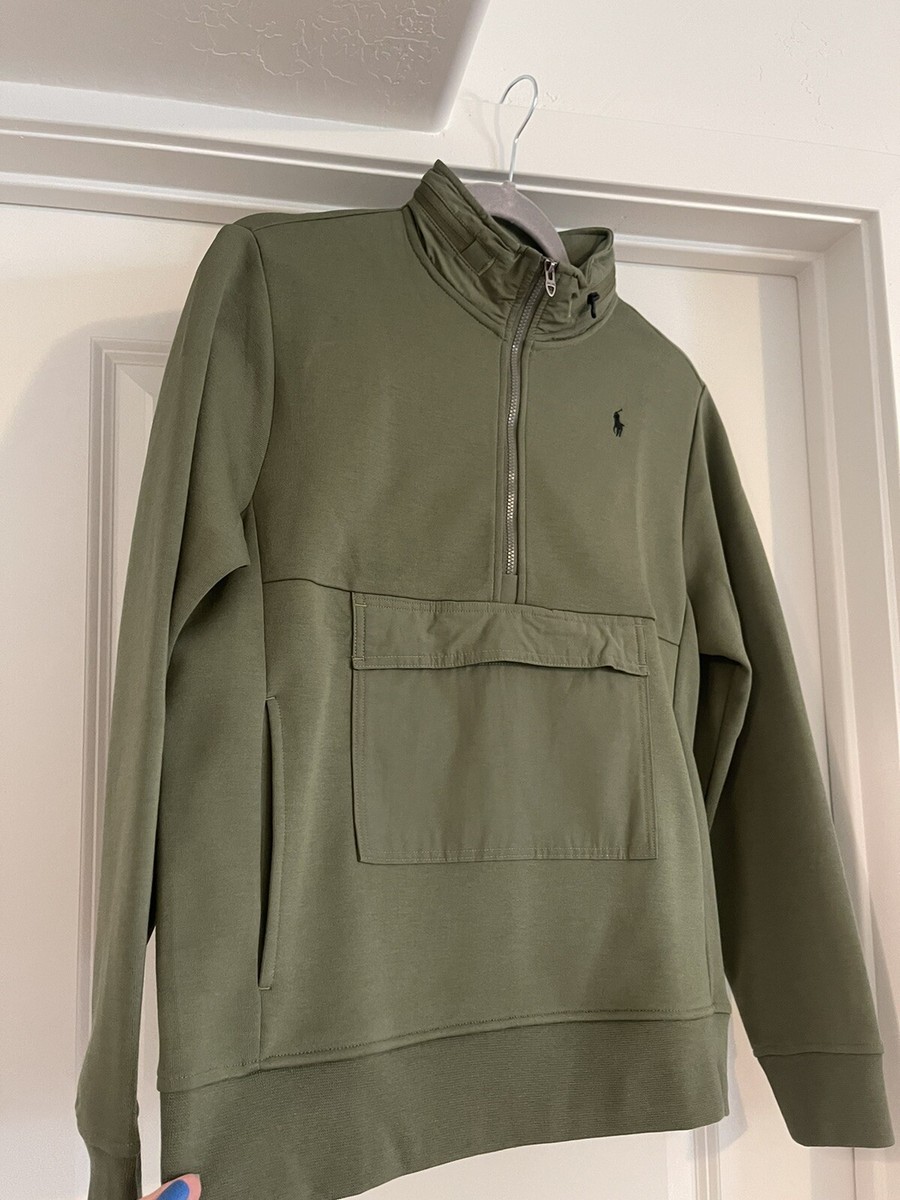 Ralph Lauren polo 140 セット Polo Ralph Lauren Boys Half Zip Pocket Sweatshirt Green
