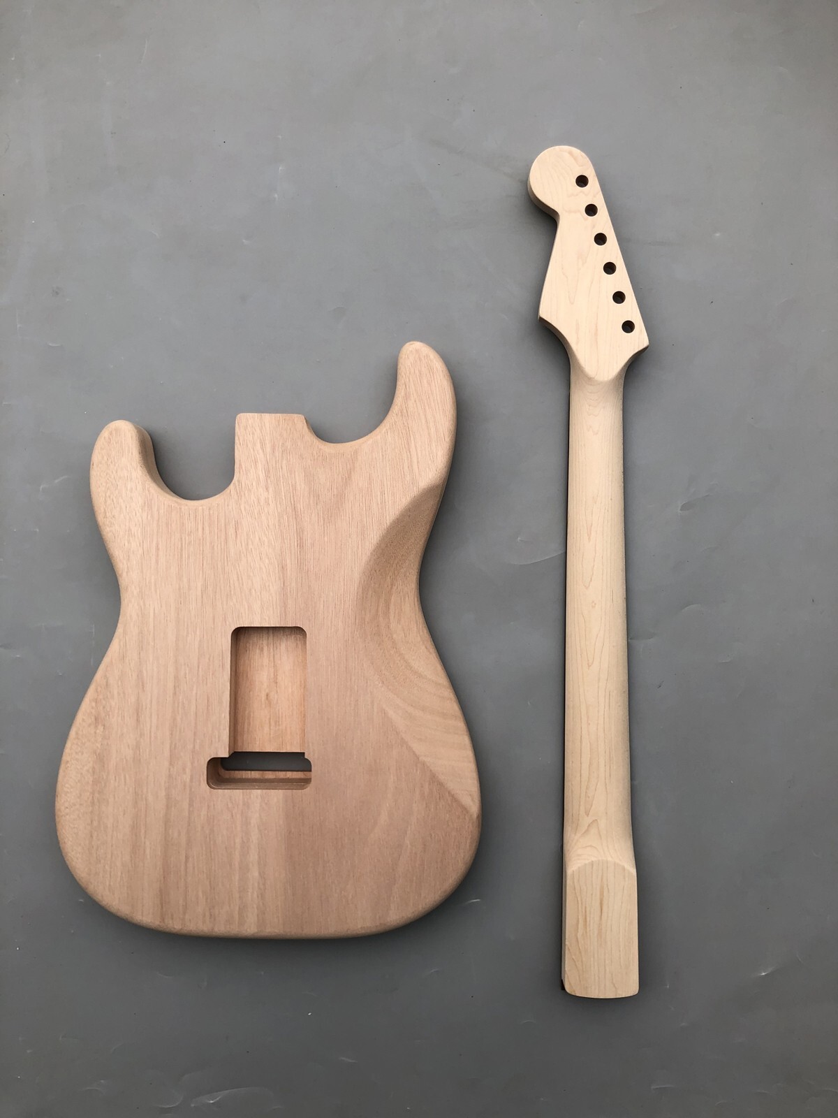 Fit Dt Guitar kit Mahogany Guitar Body Maple Neck 22Fret 25.5inch