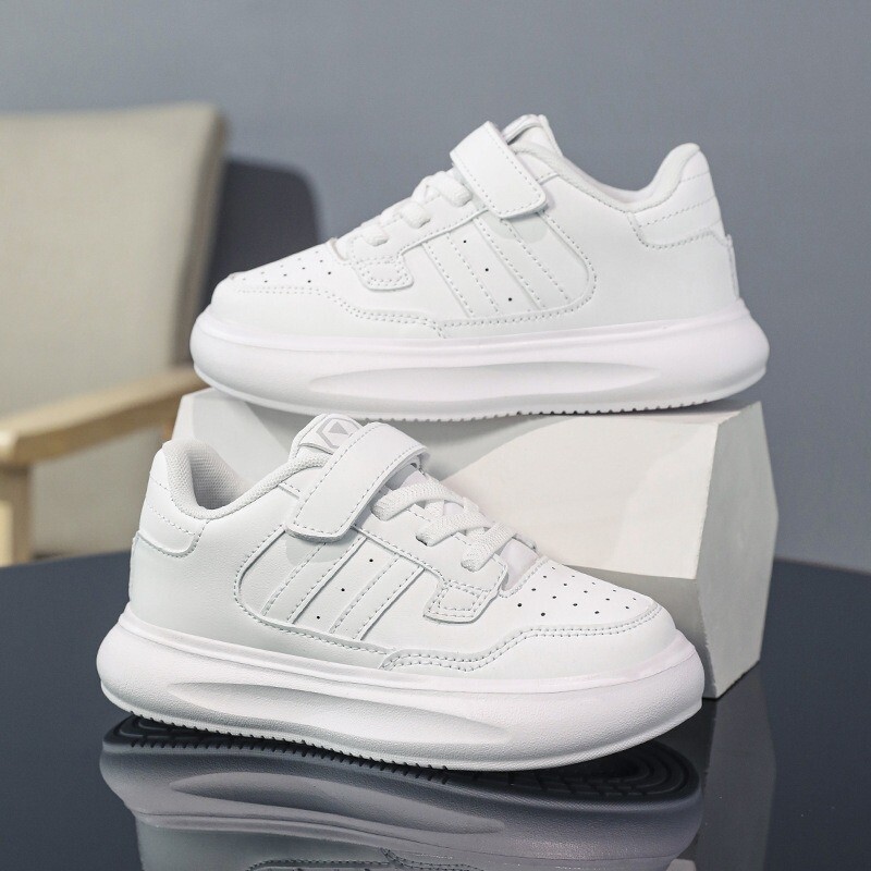 Kids Trainers Flat Sneakers Running Basketball Sports Shoes Boys Girls School image 4