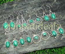 malachite Gemstone Earring 10pc Wholesale Lot Handmade Jewelry For woman