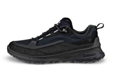Men's ECCO Ult-Trn Nubuck Waterproof Hiking Sneakers Black 82425451052
