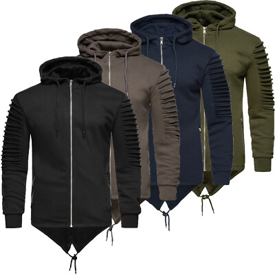 Rock Creek Herren Hoodie Cardigan Sweatjacke mit Kapuze Kapuzenpullover H-161