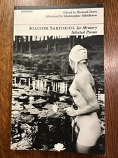 SIGNED Ice Memory: Selected Poems by Joachim Sartorius (2006, Paperback) VG++