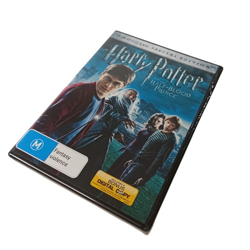 Harry Potter & Half Blood Prince DVD Adventure Children Hogwarts R4 Brand New - Picture 8 of 12